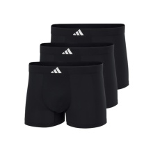 adidas bielizna bokserki Trunk Climacool Active Micro Tech - czarny - 3 sztuki