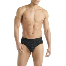 adidas bielizna slip brief Active Flex Cotton - czarny/telablau/szary - 3 sztuki