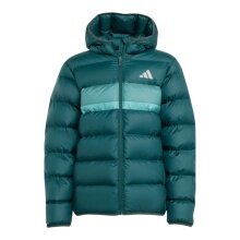 adidas kurtka zimowa J SD (ciepła, syntetyczna izolacja) aurora ivygrün dziecięca