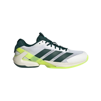 adidas buty tenisowe adizero Ubersonic 5 Allcourt/lekkość białe/zielone/lime męskie