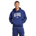 adidas bluza z kapturem Collegiate Hoodie (mieszanka bawełny) niebieska męska