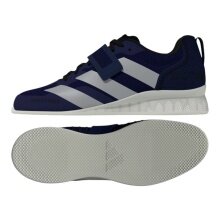 adidas Buty fitnessowe Adipower Weightlifting III (buty do podnoszenia ciężarów) 2025 ciemnoniebieskie/srebrne męskie