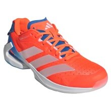 buty halowe adidas Adizero Counterblast pomarańczowo/białe/niebieskie męskie
