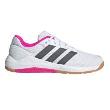 adidas Buty fitness Dropset Control biało/czarno/różowe damskie