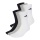 Skarpety sportowe adidas Crew Cushion Nowe Logo (całkowicie wyściełane) wielokolorowe biało/szaro/czarne - 6 par