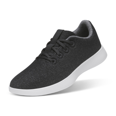 buty allbirds Sneaker Wool Runner NZ (wełna merino) czarno-białe męskie