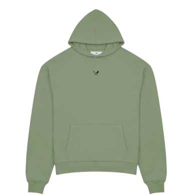 zniekształcone postacie Kapuzenpullover Classic Oversized Hoodie zielony mężczyźni