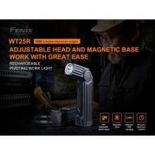 Fenix Latarka WT25R LED 1.000 Lumen (105° obrotowa głowica) czarna