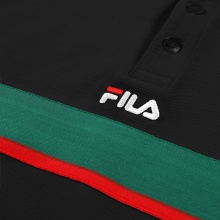Fila polo sportowe Sagano Pique (100% bawełna) czarny mężczyźni