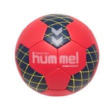 hummel piłka ręczna hmlClassic Energizer HB (rozmiar 2) czerwono/marynarsko-niebiesko/żółta - 1 sztuka