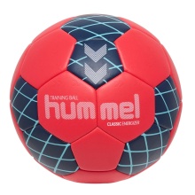 hummel piłka ręczna hmlClassic Energizer HB (rozmiar 1) czerwono/marynarsko/jasnoniebieska - 1 sztuka