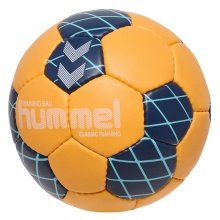 hummel Piłka ręczna hmlClassic Trening HB (rozmiar 1) pomarańczowy/marynarski/jasnoniebieski - 1 sztuka