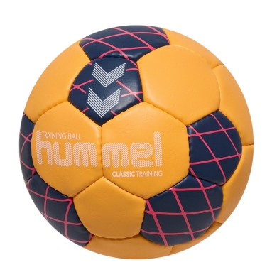 hummel Piłka ręczna hmlClassic Trening HB (rozmiar 3) pomarańczowo/marynarski/czerwony - 1 sztuka