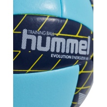 hummel Piłka ręczna hmlEVOLUTION Energizer AR HB (rozmiar 2) jasnoniebieska/marynarska/żółta - 1 sztuka