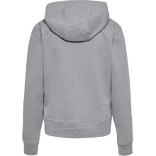 hummel Bluza z kapturem hmlGO 2.0 Full-Zip Hoodie (miękki materiał dresowy) szary Damski