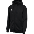 hummel Bluza z kapturem hmlGO 2.0 Full-Zip Hoodie (miękki materiał dresowy) czarny mężczyźni