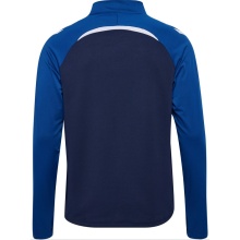 hummel Longsleeve hmlLEAD 2.0 Half Zip (recyklingowany poliester, wysoka oddychalność) granatowy/niebieski mężczyźni