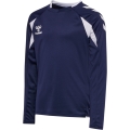 hummel Sportowa koszulka z długim rękawem hmlCORE 2.0 Jersey (przyjemne uczucie noszenia) granatowa/biała dla chłopców