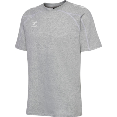 hummel T-shirt sportowy hmlMOVE 2.0 (mieszanka bawełny) szary mężczyźni