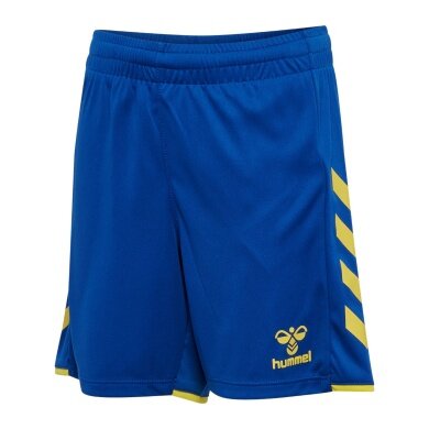 hummel Spodenki sportowe hmlCORE 2.0 (przyjemne wrażenie noszenia) niebiesko-żółte dziecięce