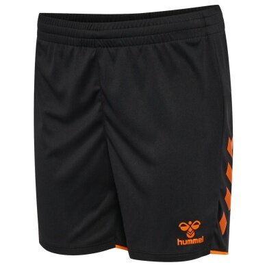 hummel Spodenki sportowe hmlCORE 2.0 (przyjemne wrażenie noszenia) krótkie czarne/pomarańczowe damskie