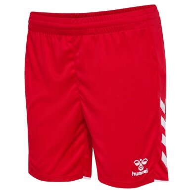 spodenki sportowe hmlCORE 2.0 Hummel (przyjemne wrażenie noszenia) krótkie czerwono-białe damskie