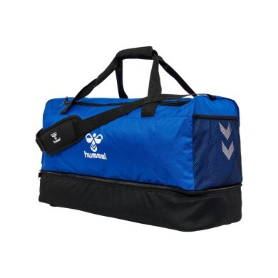 torba sportowa hmlCORE 2.0 z kieszenią na dno (rozmiar L) niebiesko-czarna