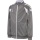hummel Kurtka treningowa hmlCORE 2.0 Track Zip (100% rec. poliester) szaro/biała dla chłopców