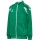 hummel Kurtka treningowa hmlCORE 2.0 Track Zip (100% rec. poliester) zielona/biała dla chłopców