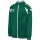 hummel Kurtka treningowa hmlCORE 2.0 Track Zip (100% rec. poliester) ciemnozielona/biała dla chłopców