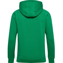 hummel Bluza z kapturem Basic hmlRED Classic Hoodie (Bawełna) zielona Mężczyźni