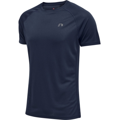 newline Sport-Tshirt Core Running - oddychający, lekki - ciemnoniebieski Mężczyźni