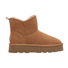 s.Oliver Botki zimowe 5-26447-43-305 - z podszewką - brązowy cognac Damskie