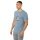 super natural T-shirt Freizeit Carski Tee (Merino-Mix) stoneblau dla mężczyzn