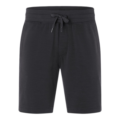 super natural Spodenki rekreacyjne Solution Shorts (mieszanka merino) krótkie czarne męskie