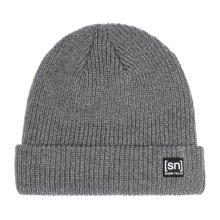 super natural zimowa czapka Merino Basic Beanie (wełna merino, idealna ochrona przed zimnem) kaszmirowy szary - 1 sztuka