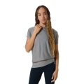 super natural Sport-/Freizeitshirt Yoga Loose Bio Tee Blueberry szary damski