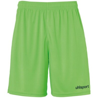 uhlsport Spodenki sportowe Short Basic Center krótkie zielono/czarne męskie
