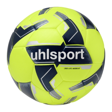 Uhlsport Piłka nożna 350 Lite Addglue - piłka młodzieżowa/treningowa, 350g - żółta - 1 piłka
