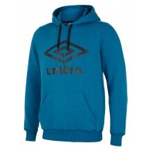 umbro Bluza z kapturem Hoodie Big Logo niebieska męska