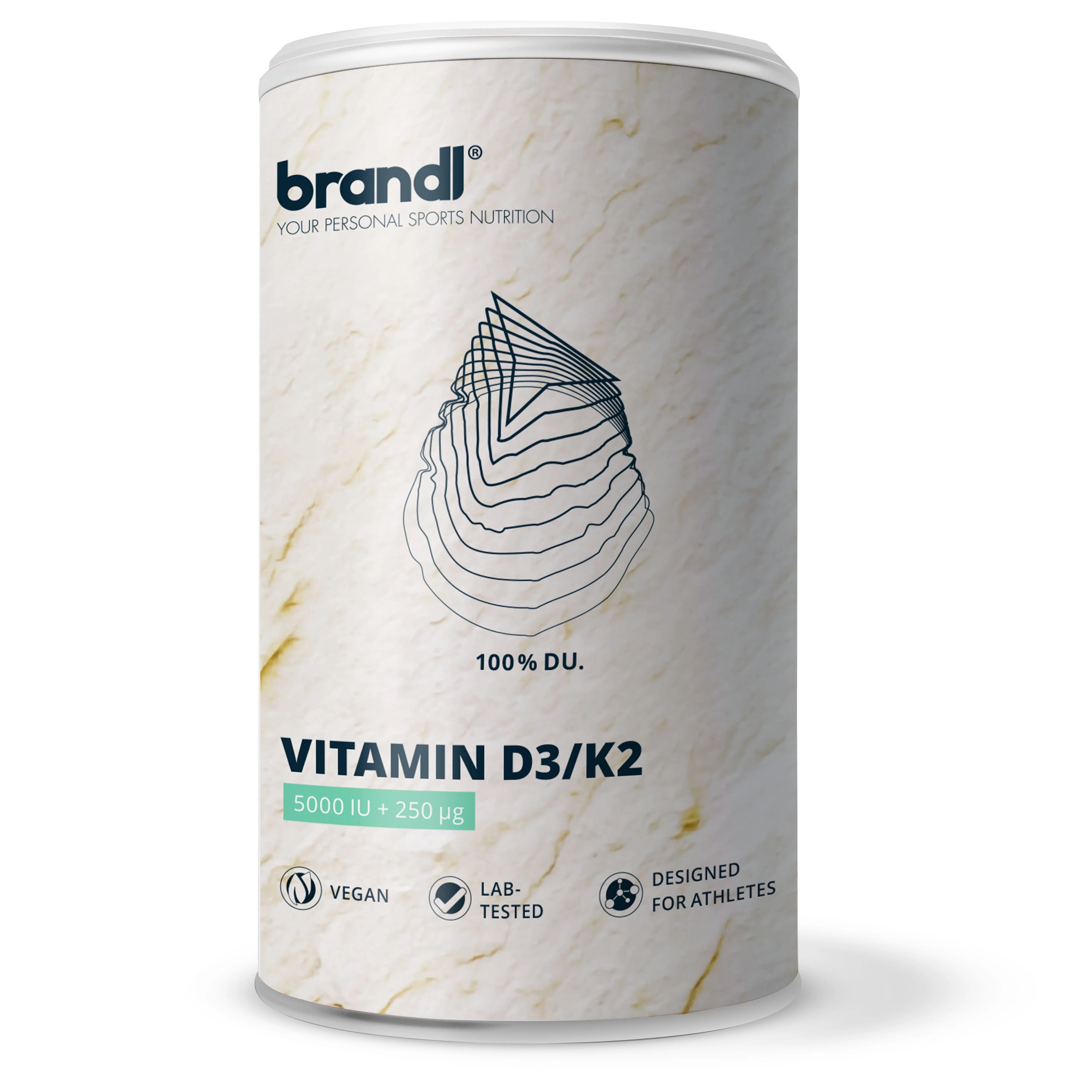 Brandl Wegańska Witamina D3 z K2 120 Kapsułek
