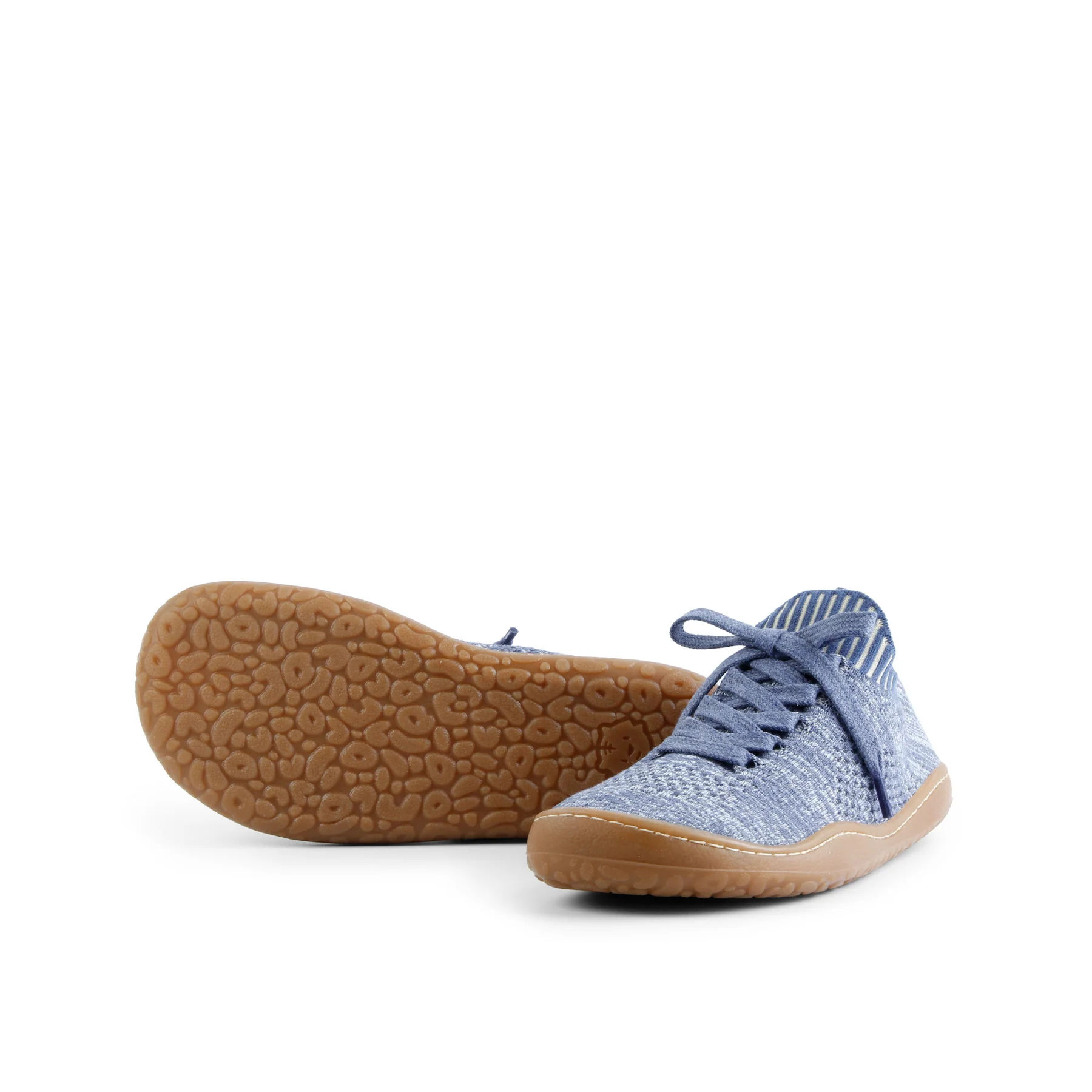 Grand Step Shoes Barfussschuhe Essence Barefoot Knit - granatowy