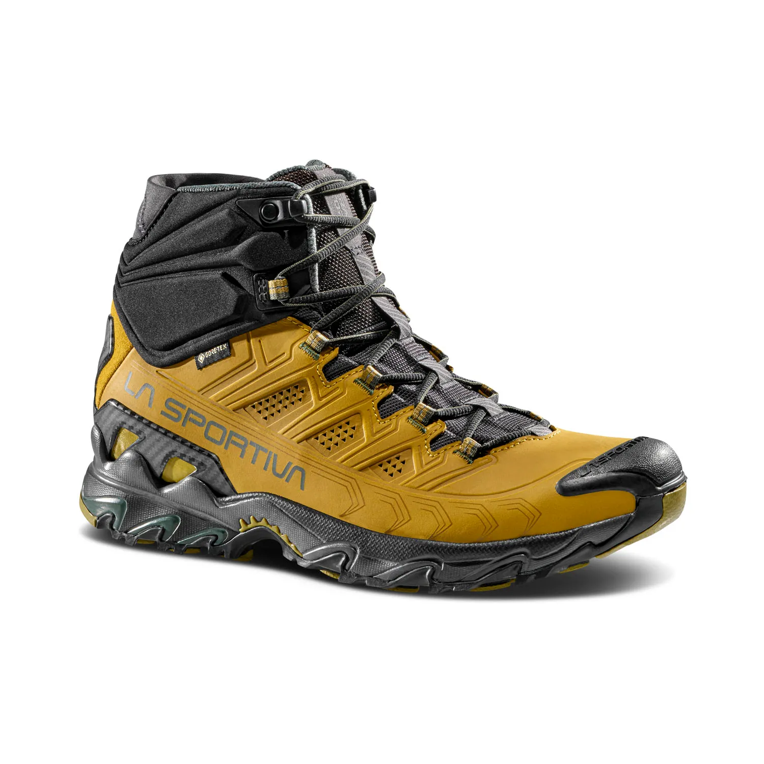 La Sportiva buty trekkingowe Ultra Raptor II Mid Leather GTX (Fast-Hiking, skóra nubukowa, wodoodporne) savannengelb męskie