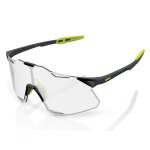 100% Sport Okulary przeciwsłoneczne Hypercraft z soczewkami fotochromowymi czarne - 1 para okularów z twardym etui