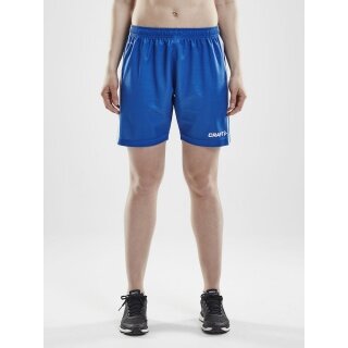 Craft Spodenki Sportowe Short Pro Control krótkie niebiesko-białe damskie