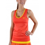 Yonex Tank tenisowy Melbourne pomarańczowy damski