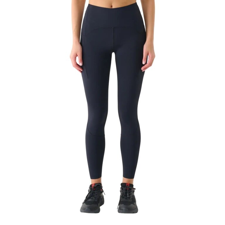 4F Spodnie treningowe (legginsy) FNK F364 Tight (szybkoschnące, wysoki stan) czarne damskie