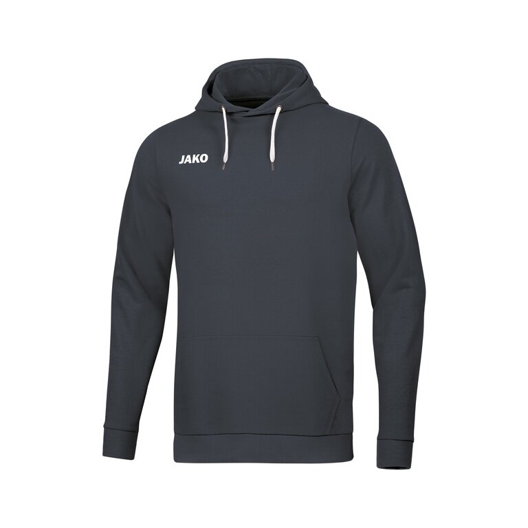 JAKO Bluza z kapturem Hoodie Base (70% Bawełna organiczna) antracytowa dziecięca