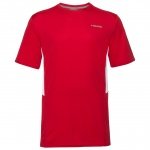 Head T-shirt Club Technical czerwony męski