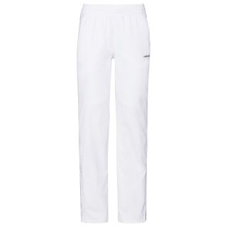 Head Spodnie tenisowe Pant Club (ochrona UV) długie białe damskie
